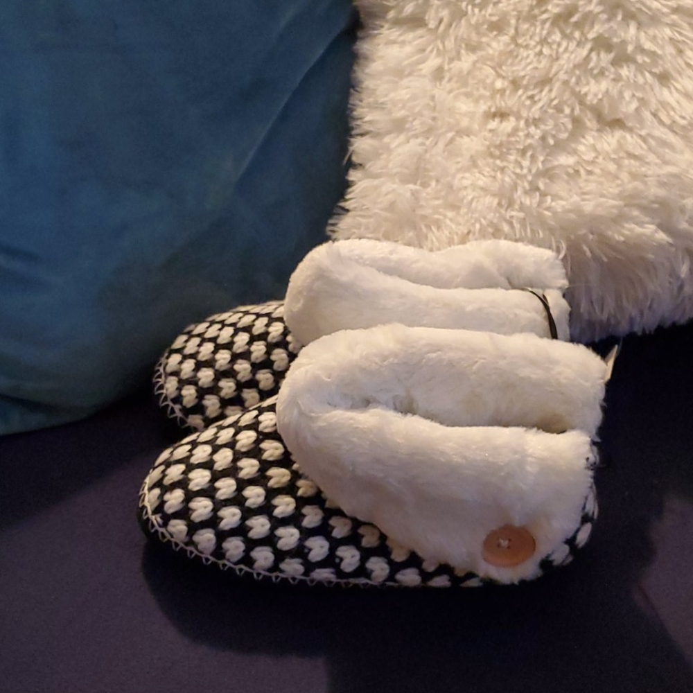 Memory Foam Bootie Slippers